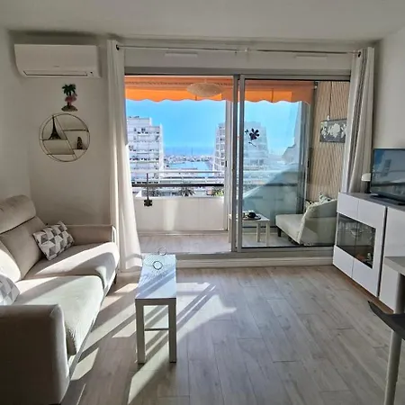 Lejlighed Vertige Bleu, Vue Mer, Port, Plage, Wi-fi, Clim, Centre Ville, Commerces, Calme *