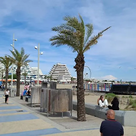 Vertige Bleu, Vue Mer, Port, Plage, Wi-fi, Clim, Centre Ville, Commerces, Calme La Grande-Motte